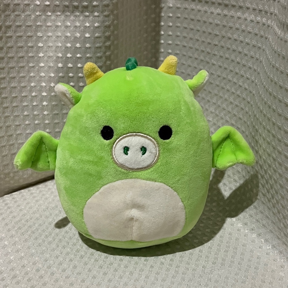 Squishmallows Dexter the Dragon Green Plush